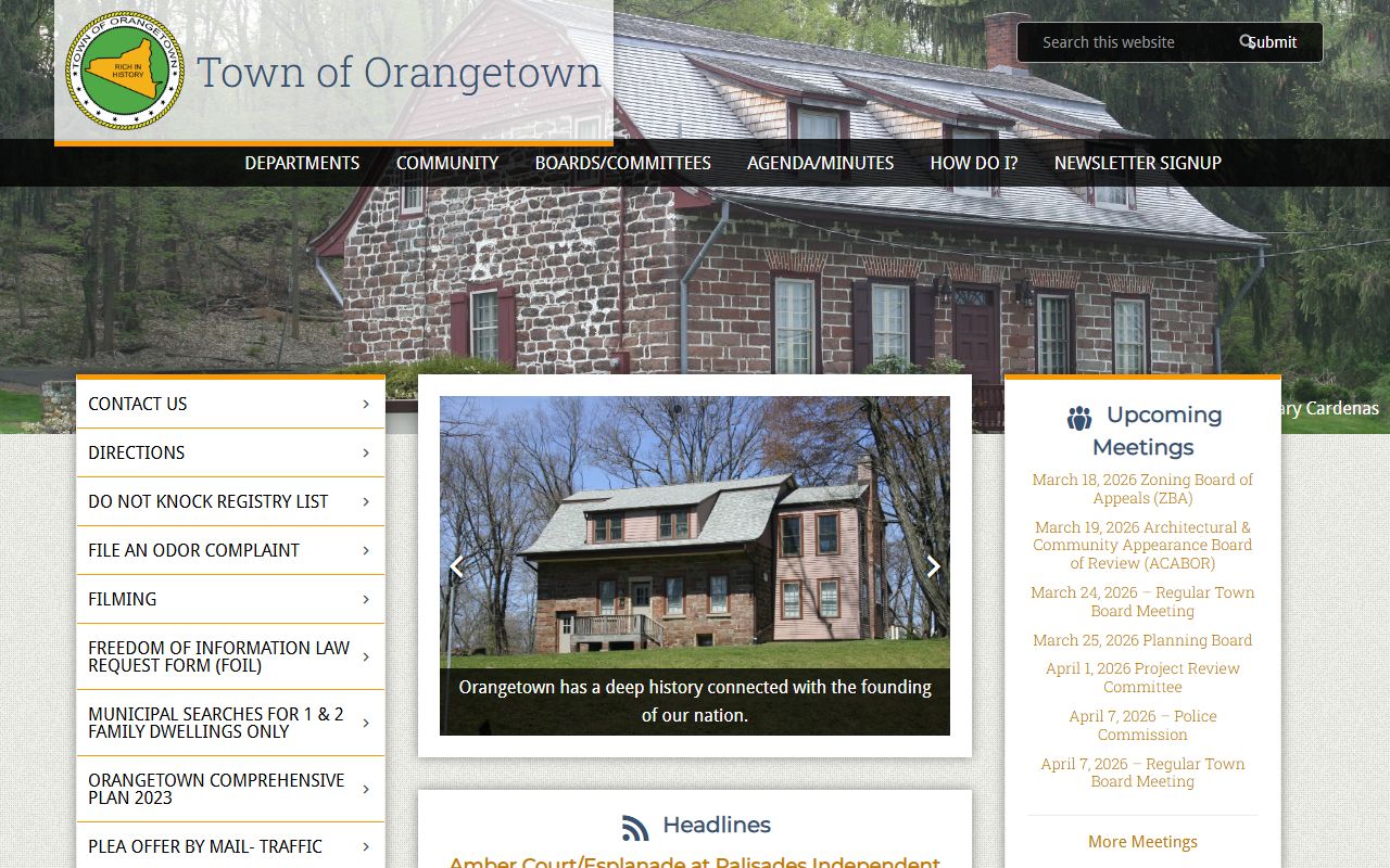 Orangetown Police Department serving the Town of Orangetown