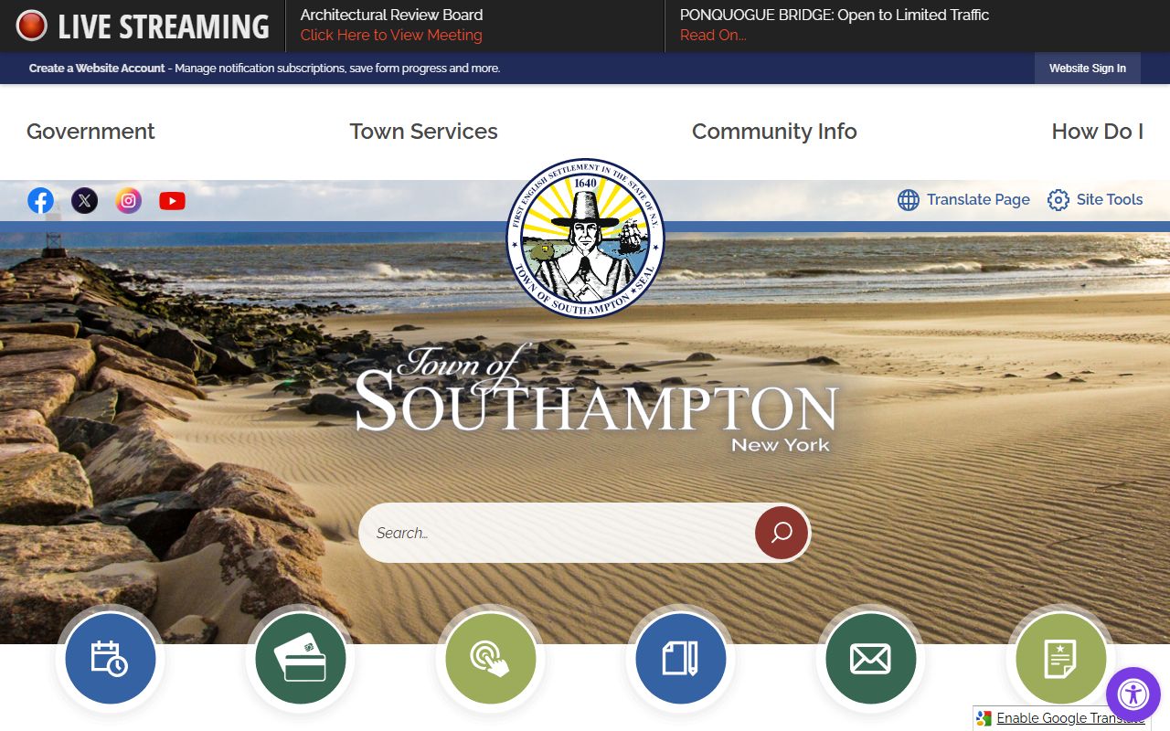 Southampton Town Police Department serving the Southampton community