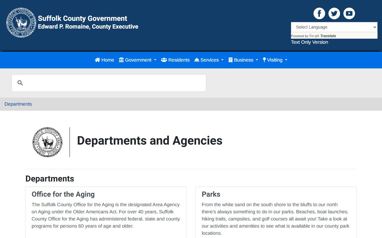 Suffolk County Police Department serving as the local sex offender monitoring agency